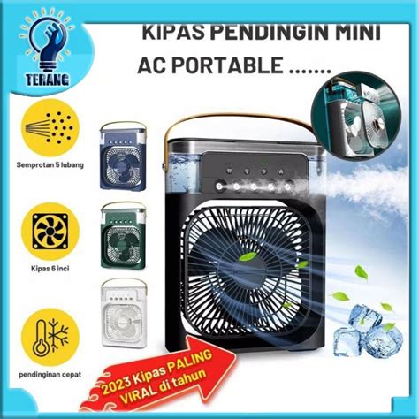 Jual Kipas Angin Pendingin Mini Ac Air Cooler Mobil Dan Ruangan