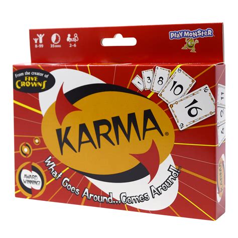 Set Enterprises Karma Card Game Fun Competitive Elimination Style