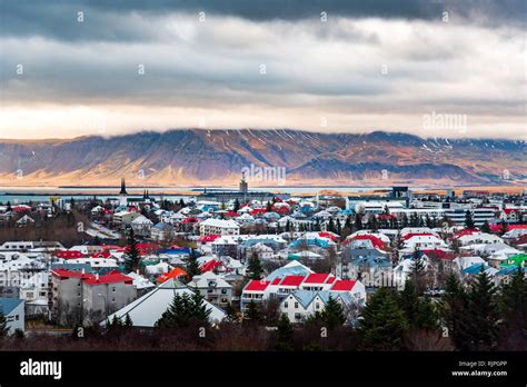 Aerial View Reykjavík Iceland Hi Res Stock Photography And Images Alamy