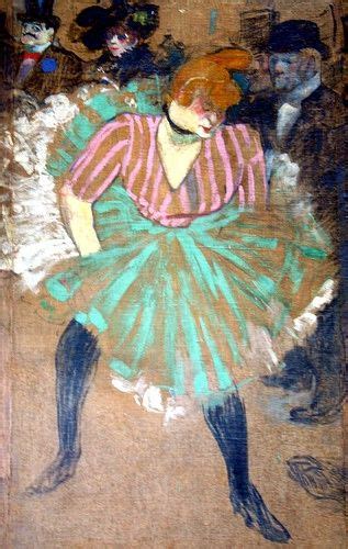 Toulouse Lautrec Booth Of La Goulue At The Foire Du Trone Dance At