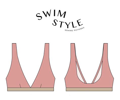 Bikini Pattern Swimsuit Pattern Separates Celeste Bikini Etsy