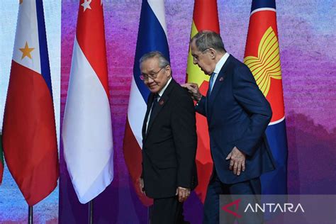 Pertemuan Menlu Asean Dengan Rusia Antara News