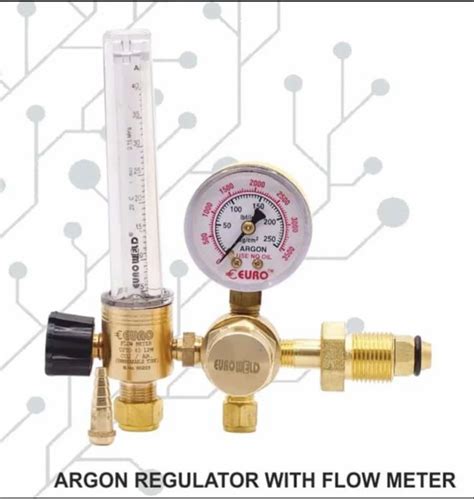 Brass Argon Regulator With Flow Meter For Industrial At Rs In Kolkata