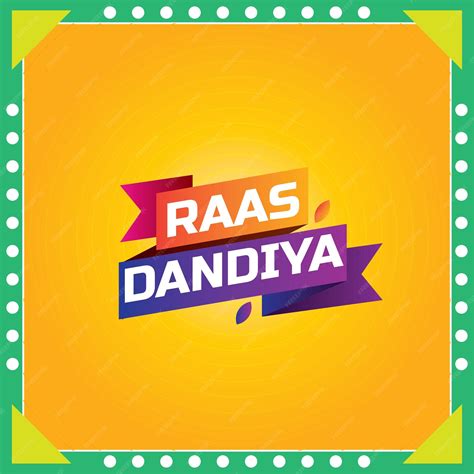 Premium Vector | Raas dandiya