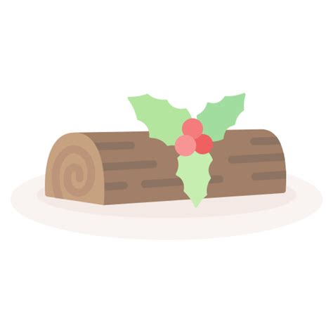 Yule log - Free christmas icons