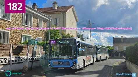 Bus Ratp Gx Se Version N Mairie D Ivry Villeneuve