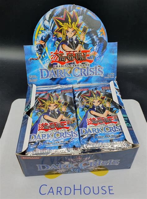 Complete Yu Gi Oh Dark Crisis 2003 Original Booster Box 36 Packs Factory Sealed Ebay