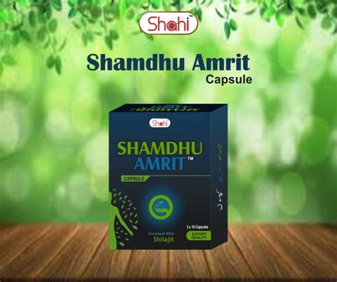 Cap Shahi Shamdhu Amrit Capsule For Diabetes Not Diagnosed At Rs