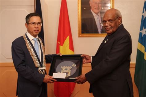 Vietnam Envoy Presents Letter Of Credence Solomon Star News