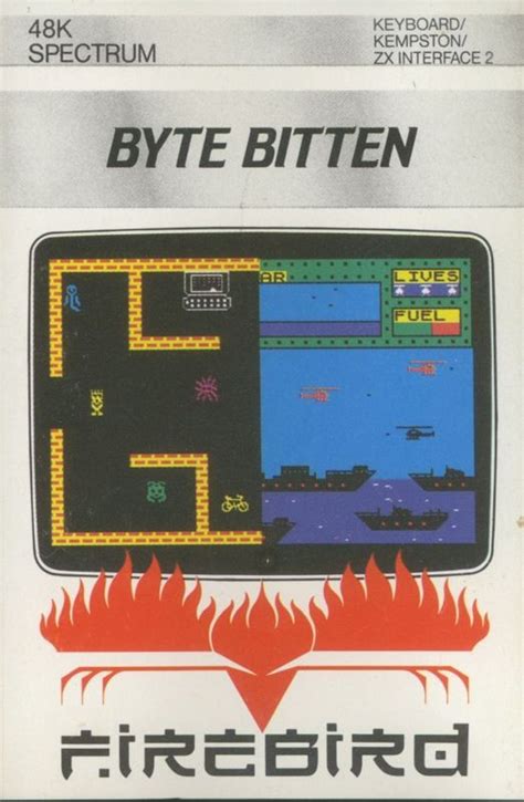 Byte Bitten 1984 ZX Spectrum Box Cover Art MobyGames