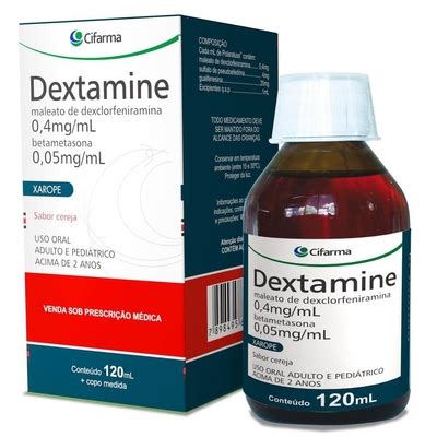 Comprar Dextamine Mg Ml Xarope Caixa Frasco Vidro Mbar