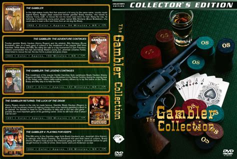 The Gambler Collection (5) dvd cover (1980-1994) R1 Custom