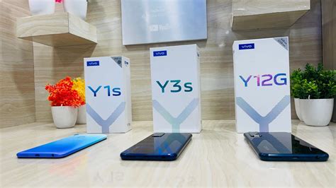 Vivo Y1s 🆚 Vivo Y3s 🆚 Vivo Y12g ⚡ Vivo Y Series Smartphones Unboxing