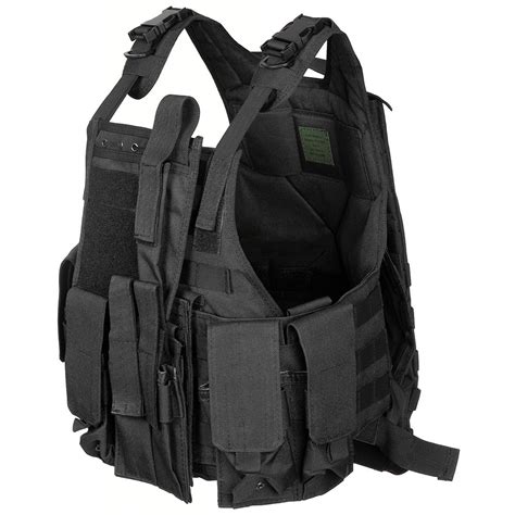 Military Partner Weste Ranger Div Taschen Schwarz Online Kaufen