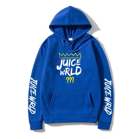 2020 Blue Black White Red J Uicewrld Hoodie Sweatshirt Juice Wrld Juice