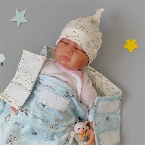 Soft Swaddle Blanket Baby Swaddle With Velcro Inspire Uplift