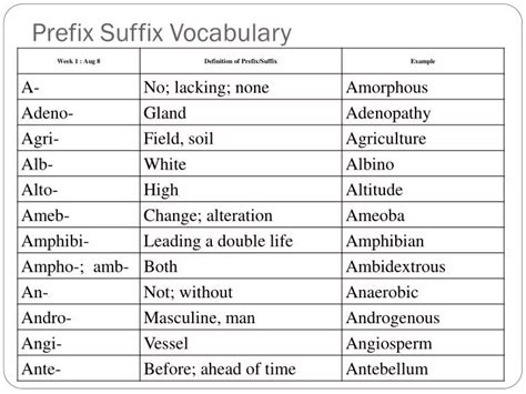 Anatomy And Physiology Root Words Prefixes Suffixes Anatomical Charts And Posters