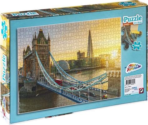 Puzzel Voor Volwassenen 1000 Stukjes Londen Afmeting 50 X 70 CM