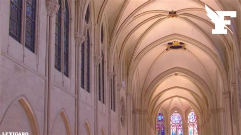 Notre Dame de Paris les images de la voûte restaurée