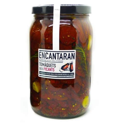 Tomate Seco En Aceite O Picante De Oliva Virgen Extra 140 150 Tomates