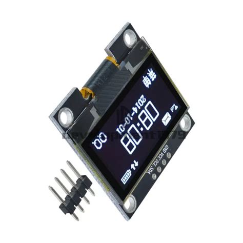 Modulo Display Lcd Oled Pin Iic I C Interfaccia Bianco X Eur