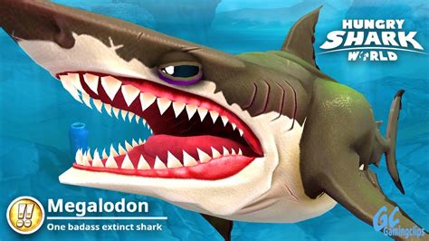 NEW ANCIENT MEGALODON NEW GAME MODE MAP Hungry Shark World Part