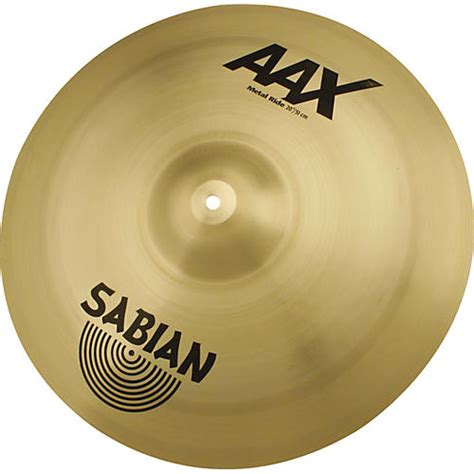 Sabian AAX Series Metal Ride Cymbal Musician S Friend