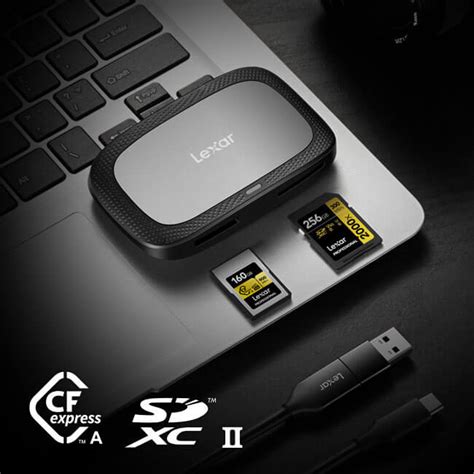 Lexar Professional CF Express Type B USB 3.2 Gen 2x2 Type B Card Reader ...