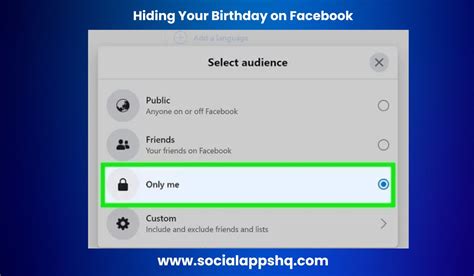 how to change date of birth in fb
