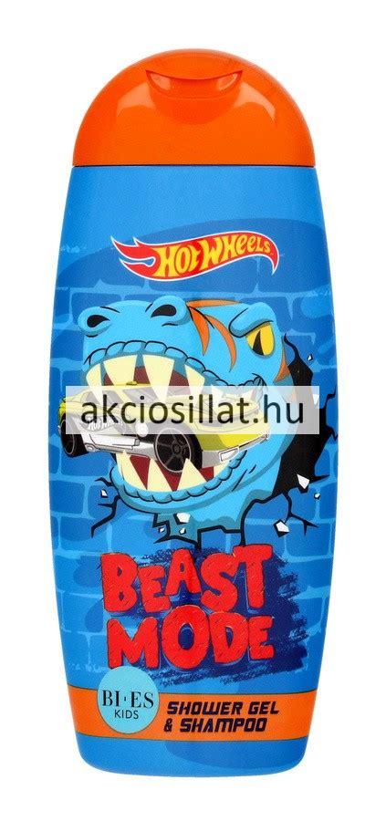 Bi es Hot Wheels Beast Mode Tusfürdő Sampon ml Olcsó parfüm és