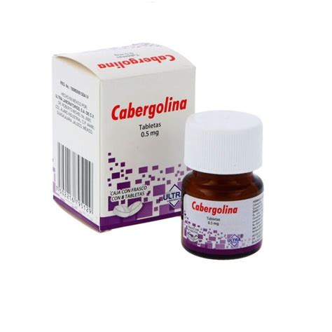 Cabergolina Mg C Tab Botica Central