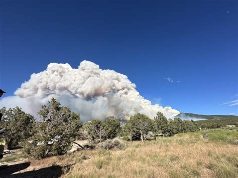 Spring Creek Fire Burning Wild Near Parachute Colorado Fox31 Denver