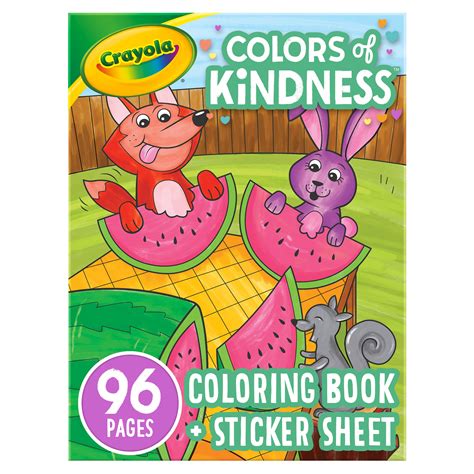 Crayola Coloring Book Colors Of Kindness 96 Pages 071662127336