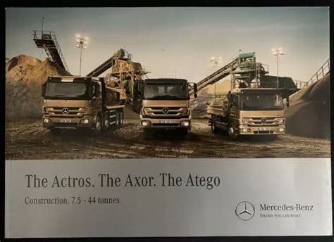 Mercedes Benz Actros Axor Atego Motor Lkw Kabine Artikwagen Lkw