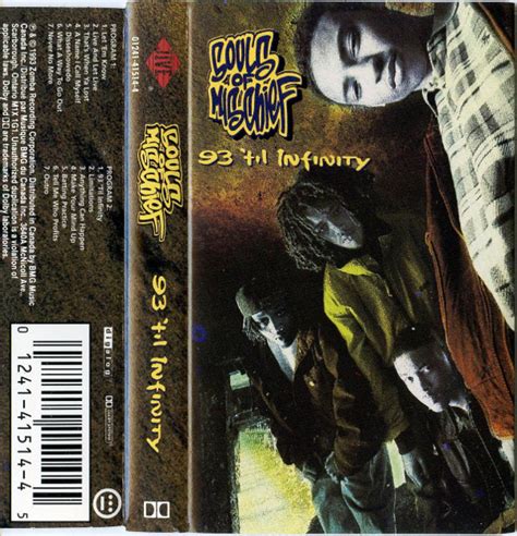 Souls Of Mischief - 93 'Til Infinity (1993, Cassette) | Discogs