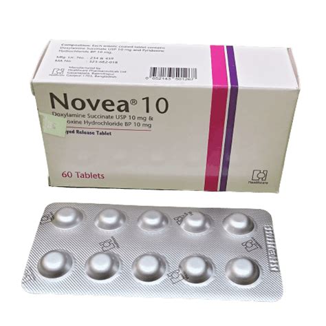 Novea 10mg10mg Tablet Arogga Online Pharmacy