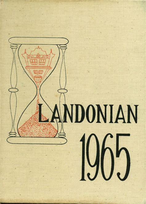 1965 yearbook from Landon High School from Jacksonville, Florida for sale