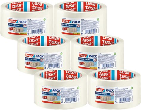 Tesa Pack Solid Strong Ruban Adh Sif Pour Emballage De Cartons