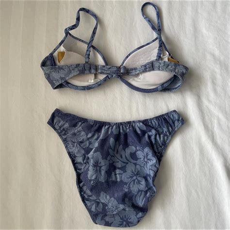 Vintage Venus Brazilian Cut Bikini In A Fun Shimmery Depop
