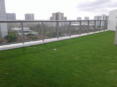 Fake Grass Rooftop installation | Artificial Grass and Synthetic Turf Installation Tampa I TK Turf