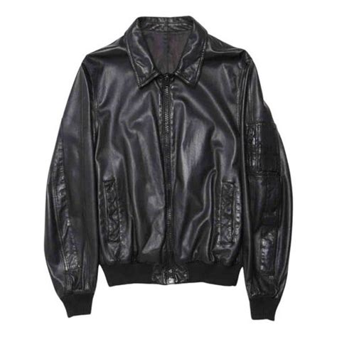 Leather jacket Dior Homme Black size XL International in Leather - 12556773