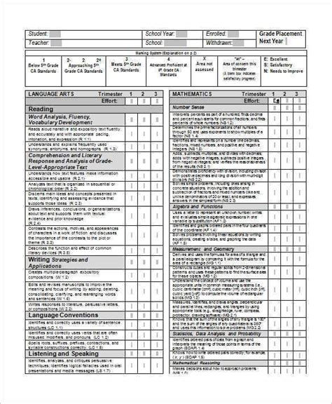 16 Create Result Card Template In Word Formating For Result throughout ...