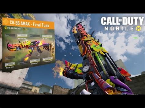 New Legendary CR56 Amax Feral Tusk Gameplay Clips In Call Of Duty