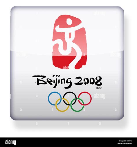 Beijing Olympic Games Logo Stock Photos Beijing Olympic Games Logo