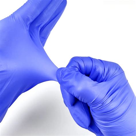 Nitrile Gloves Powder Free Examination Gloves Textured Disposable