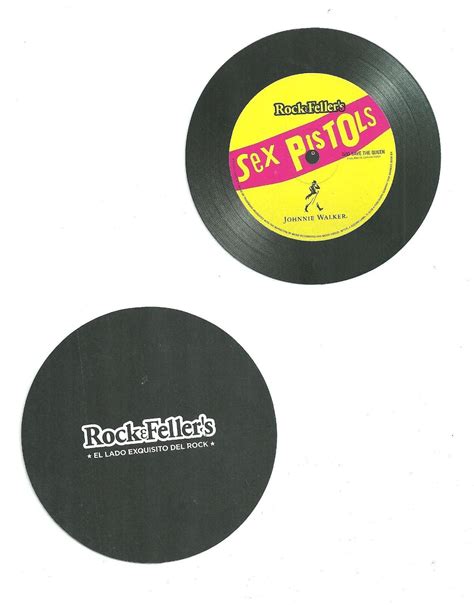 Rock And Fellers Johnnie Walker Coaster Sex Pistols Edition Argentina Unused Ebay