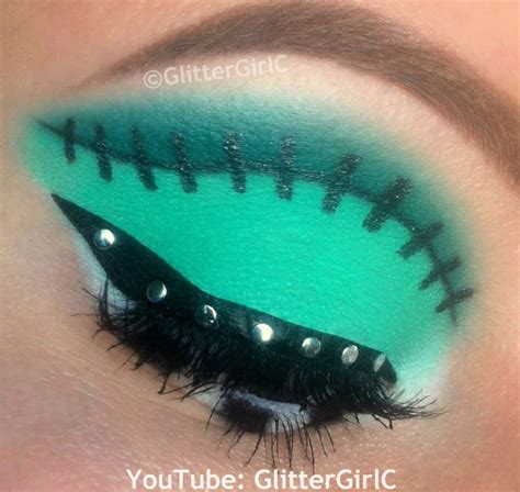 Frankie Stein Makeup :D | GlitterGirlC