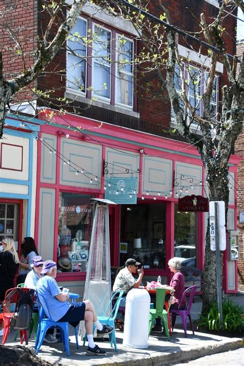 East Market Street In Rhinebeck New York Editorial Stock Image Image