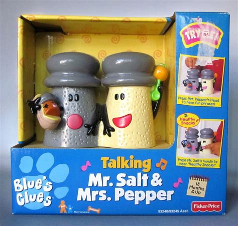 Fisher Price Blues Clues Talking Mr Salt Mrs Pepper Nib Baby