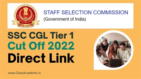 Ssc Cgl Cut Off 2022 Tier 1 Direct Link